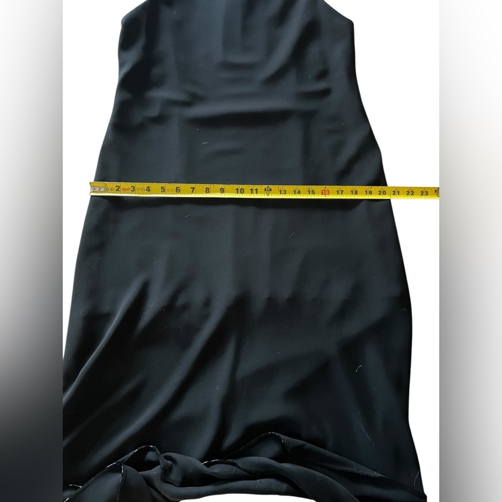 Jones New York Women's Dress Midi, Black Size‎ 10 exclusive Asymmetric Hem - Picture 7 of 12